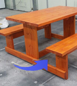 4인용 피크닉 테이블 7